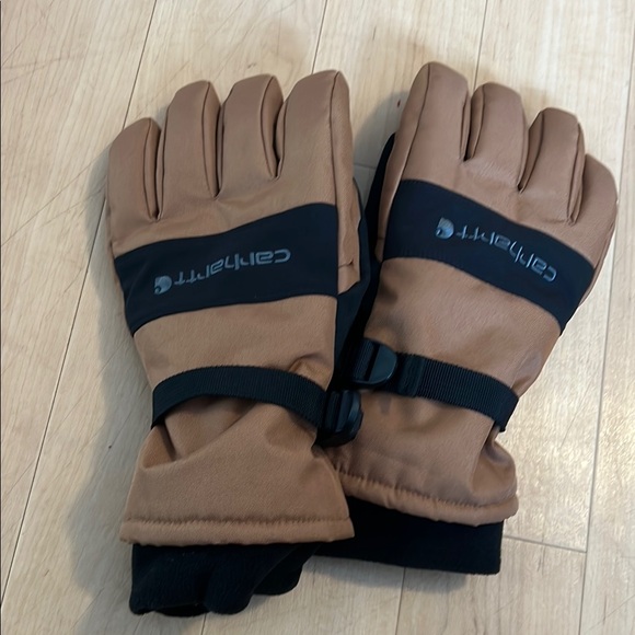 Carhartt Men's Brown Insulated Gloves - Picture 1 of 11